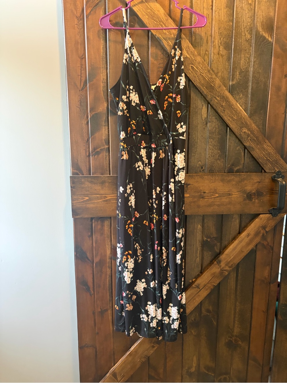 Floral Black jumpsuit - Women